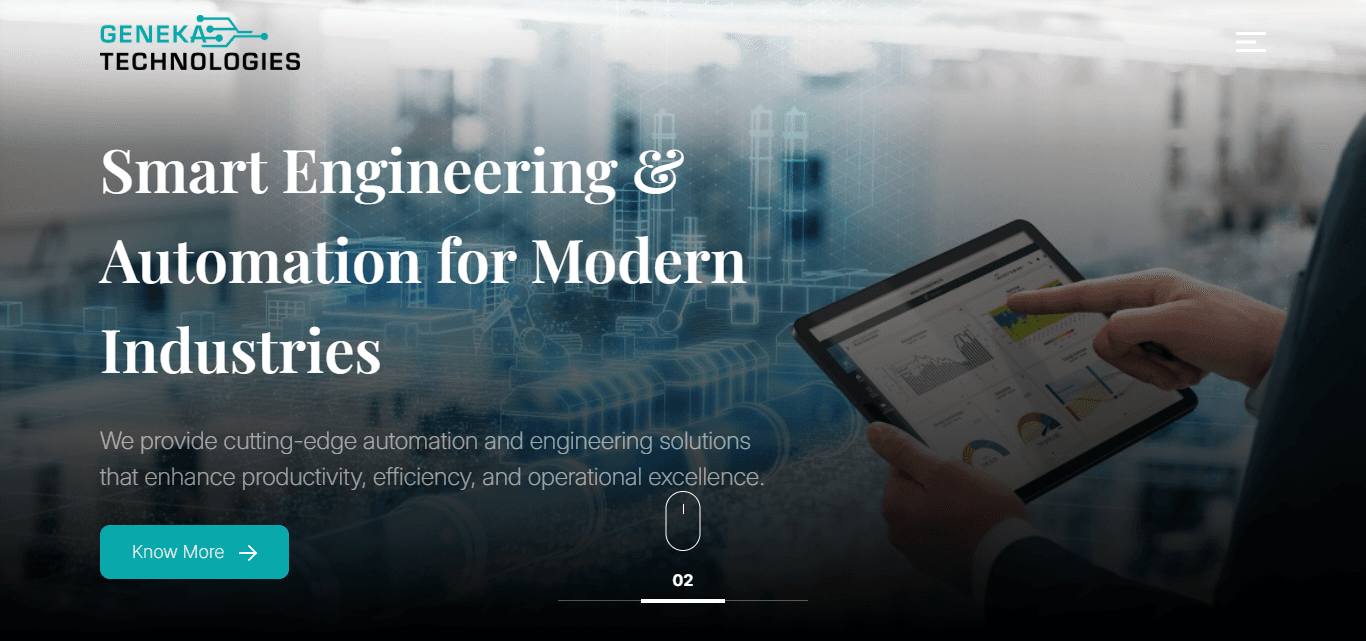 Geneka Technologies - Engineering & Digital Solutions Corporate